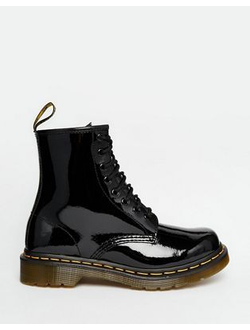 БОТИНКИ DR. MARTENS 1460 ЛАКИРОВАННЫЕ ЧЕРНЫЕ