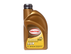 Масло SINTEC Люкс SAE 10W-40 API SL/CF канистра 1л/Motor oil 1l can