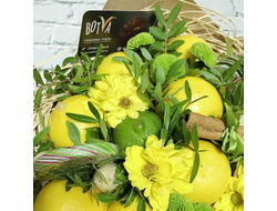 фруктовый букет из лимонов