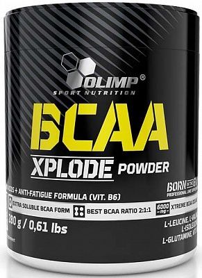 (OLIMP) BCAA XPLODE - (280 ГР) - (АНАНАС)