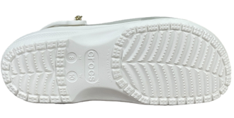 Crocs Classic Translucent Clog Charms White Белые