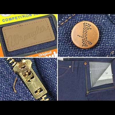 Джинсы 13MWZ Wrangler® Cowboy Cut® оригинальный крой (жёсткие)