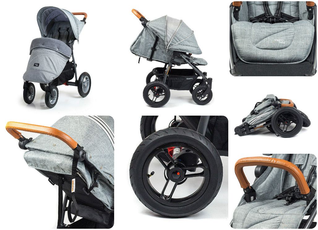 Всесезонная прогулочная коляска Valco Baby Quad Х обзор