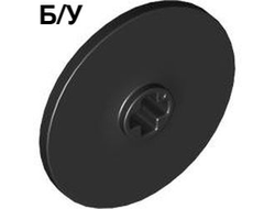 ! Б/У - Technic, Disk 3 x 3, Black (2958 / 4121619 / 4218868) - Б/У