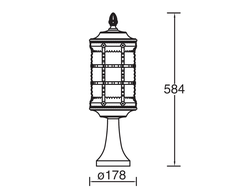 Ландшафтные светильники BARSELONA  BG