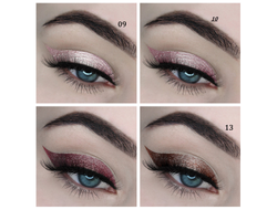 Сияющие жидкие тени для век Metal hype