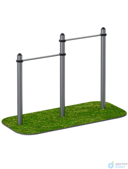 Турник двухуровневый