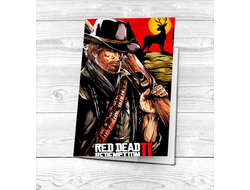 Обложка на паспорт RED DEAD REDEMPTION 2,РЕД ДЕАД РЕДЕМПТИОН 2 №2