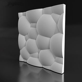 Гипсовая 3D панель - Balls