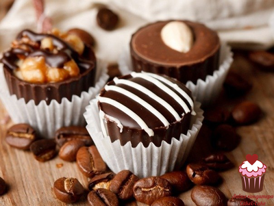 Капсулы бумажные для конфет белые d2,5см, 40-50 шт