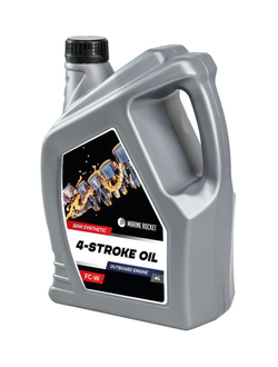 Масло 4-тактное полусинтетическое Marine Rocket 4620136030564 10W-40 4л