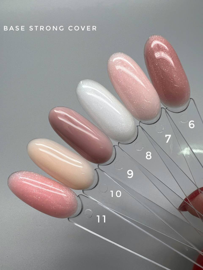 База Bloom Strong №07 - Светло-розовый с блестками 15 мл