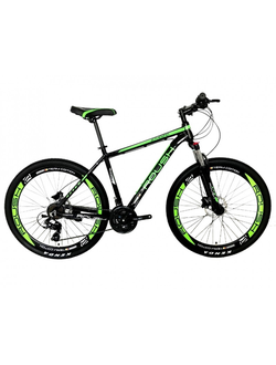 Велосипед 27,5 Roush 27HD210 19" AL PRO-3 зелёный матовый