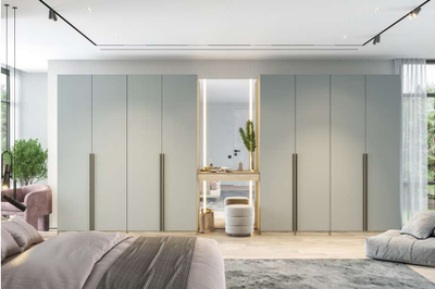 Этна шкаф угловой Дуб эндгрей/Софт грей