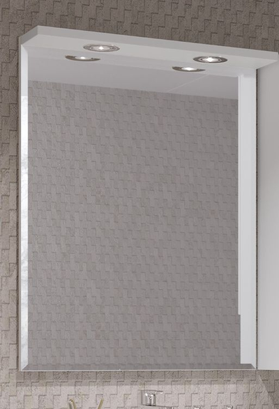 Мебель для ванной Opadiris Фреш 120 белый для стиральный машины (фасады стекло, раковина справа)