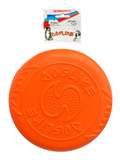 Тарелка летающая средняя Doglike (оранжевый)