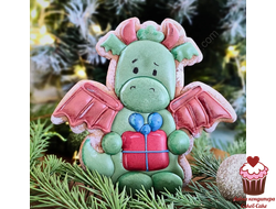 Трафарет+форма "Дракончик"