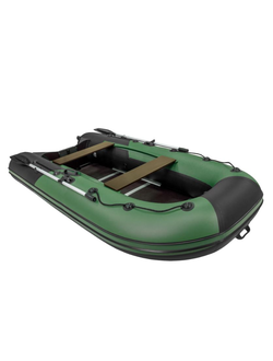 Моторная лодка Ривьера Компакт 3200 СК "Комби" зеленый/черный
