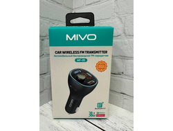 Автомобильный FM- модулятор с Bluetooth Mivo MF-05 / 38 Вт / QC 3.0
