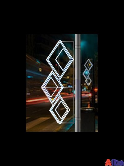 Световая консоль для улицы Ромбы