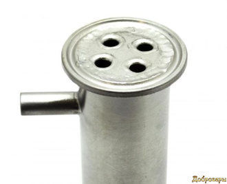 ДЕФЛЕГМАТОР ТРУБЧАТЫЙ (20 СМ, 10ММ ШТУЦЕР, 4 НИТКИ) DN1.5