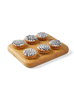 Пирожное глазированное песочное мини (45 г) (заказ от 10 шт.)