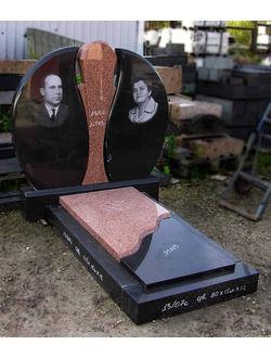 Комбинированный памятник на могилу №22