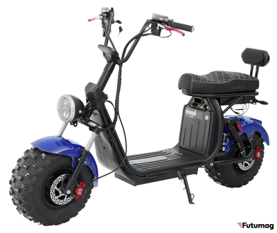Электроскутер IKINGI X7 PRO OFF-ROAD Синий