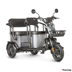 Электротрицикл Wanshida UM+ 60V 1000Вт серый