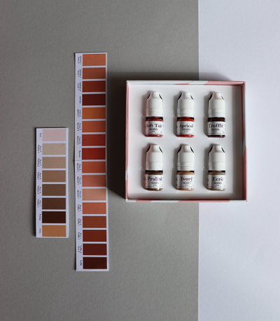 АРЕОЛЫ, Набор пигментов iColor (Айколор), 6*5мл