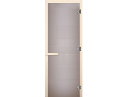 Дверь стеклянная 2000х800 (сатин,бронза матовая,графит матовая)