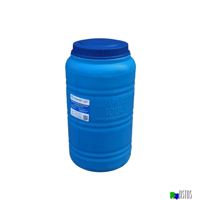 Емкость 100 литров вертикальная  синяя