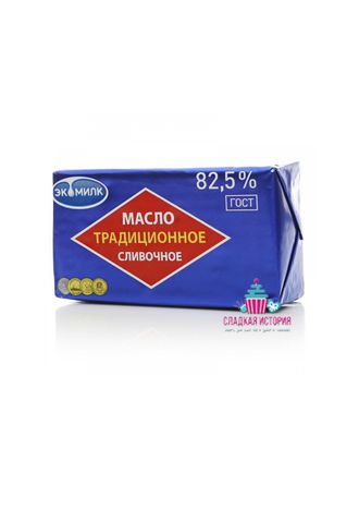 Масло сливочное &quot;Экомилк&quot;  82,5%, 380 гр.