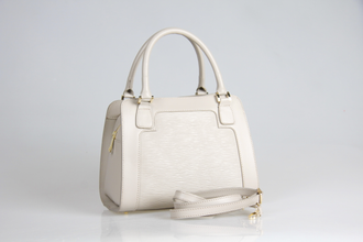 Сумка с гофрированной кожей