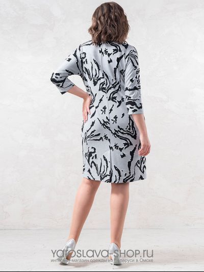 Повседневное женское платье из легкого трикотажа