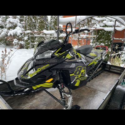 Наклейки на снегоход  Lynx boondocker 2017 2018 №1424