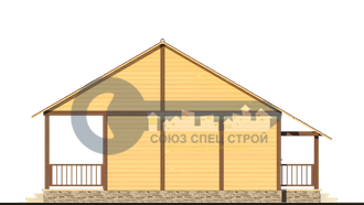 ДЖ-11 ГАБАРИТНЫЕ РАЗМЕРЫ: (6Х8М) 1 ЭТАЖ, ОБЩАЯ ПЛОЩАДЬ: 66,6М²