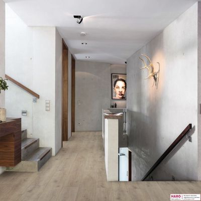 Ламинат Haro Tritty 200 Gran Via Aqua Дуб Венето Мокка 537379 33 класс толщина 8 мм с фаской 2.68 м2