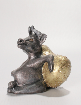 Талисман по году рождения "Бык с сердцем"