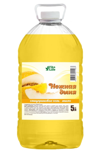 Глицериновое гель - мыло "VIKALIFE" антибактериальное, 5л