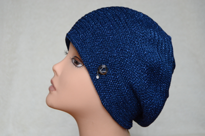 Синий берет весна осень Италия Визио Vizio SA 5 B