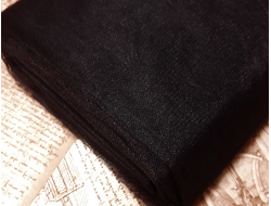 Фатин средний цвет черный 1.5 м