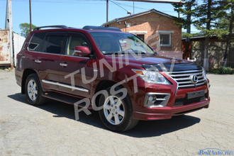 Рестайлинг Lexus LX570/LX450D из 2007-2011 в 2012-2015 оптимальный