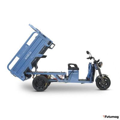 Грузовой электротрицикл Rutrike Вектор 1500 60V1200W синий