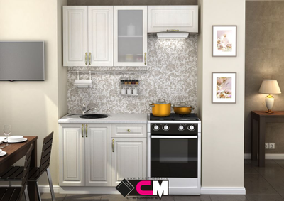 Композиции Модульной кухни Юлия сандал белый