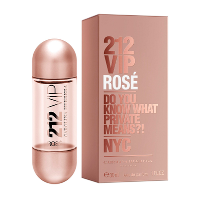 Парфюм. вода  212 СТАТУСНАЯ РОЗА / vers. equivalent  212 VIP ROSE  Carolina Herrera 30 мл