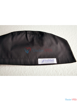 Медицинская шапочка "Черная классика"