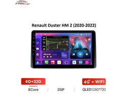 Штатная магнитола FarCar BM1222M для Renault Duster и Arkana (2020-2022) на Android 12 (4gb/32gb/DSP/WiFi/4G/GPS/BT)