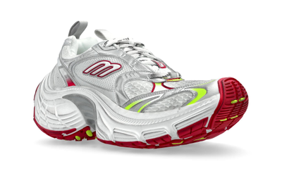 Кроссовки Balenciaga 10XL Sneaker White Silver Red