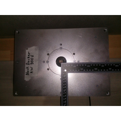 Пластина под BLACK & DECKER KW900E для установки фрезера в стол 350*250 мм.